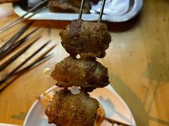 烤五花肉卷金针菇-明明烤牛肉(原明明东北烧烤)