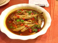鲜青椒煮南海沙尖鱼-御唐府海珊瑚主题餐厅