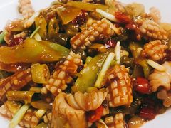 酸辣鱿鱼-勇猛子川菜馆(新军路店)