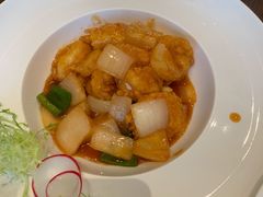 菠萝咕咾虾球-水月周庄铂尔曼酒店-水月荟中餐厅