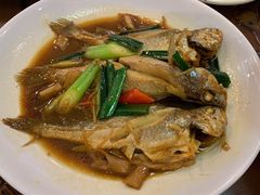 黄花鱼酱油水-友强·23年特色海鲜大排档(厦门店)