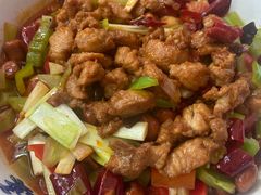 宫保鸡丁煮馍-赵西安三鲜煮馍馆(大车家巷店)