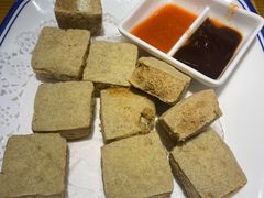 干炸臭豆腐-丁记盐蘸牛肉·新杭菜(河东路店)