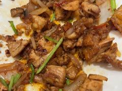 脆皮鸡排铁板鱿鱼菲力牛排-火地铁板烧(昆山万象汇店)