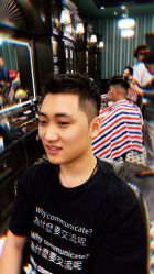 -海文先生国潮烫染男士理发馆