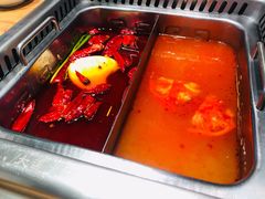 鸳鸯锅底-草原塞蛮羊火锅城(港湾店)