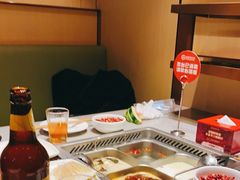 自助调料区-海底捞火锅(河东万达广场店)