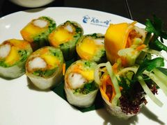 芒果鱼柳米纸卷-美奈小馆·越南料理(中航城君尚购物中心店)