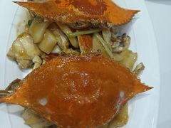 东海梭子蟹炒年糕-南麓·浙里(外滩店)