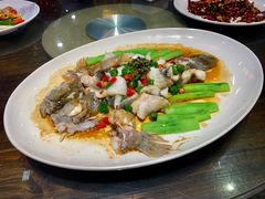 青花椒蒸笋壳鱼-猪肉婆私房菜(容桂总店)