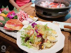 -明洞阿姨·韩式酱蟹烤肉·创意料理(三元桥店)