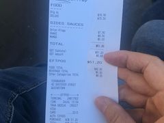 账单-Fergburger(皇后镇店)