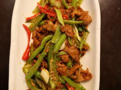 长茄小炒肉-羊城酒店·中餐厅