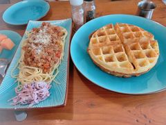 美式巧克力华夫饼-蓝壁虎咖啡酒馆