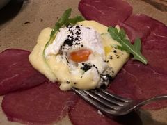 风干牛肉黑松露温泉蛋土豆泥-Apollo·西班牙小酒馆(安福路店)