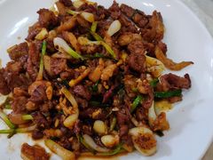 姜葱牛梅皮-巫记鸡饭店