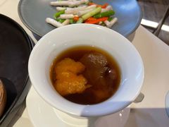 丽江桃胶雪莲子炖金耳-泓0871臻选云南菜·味庄