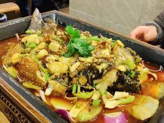 蒜香烤鮰鱼-老蜀人川菜馆(中关村店)
