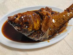 罾蹦鲤鱼-奥华餐厅·老张记(台基厂店)