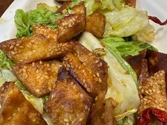 包包菜炒馕-巴依老爷新疆餐厅