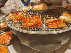 -草家酱蟹炭火烤肉店(珲春南路一店)