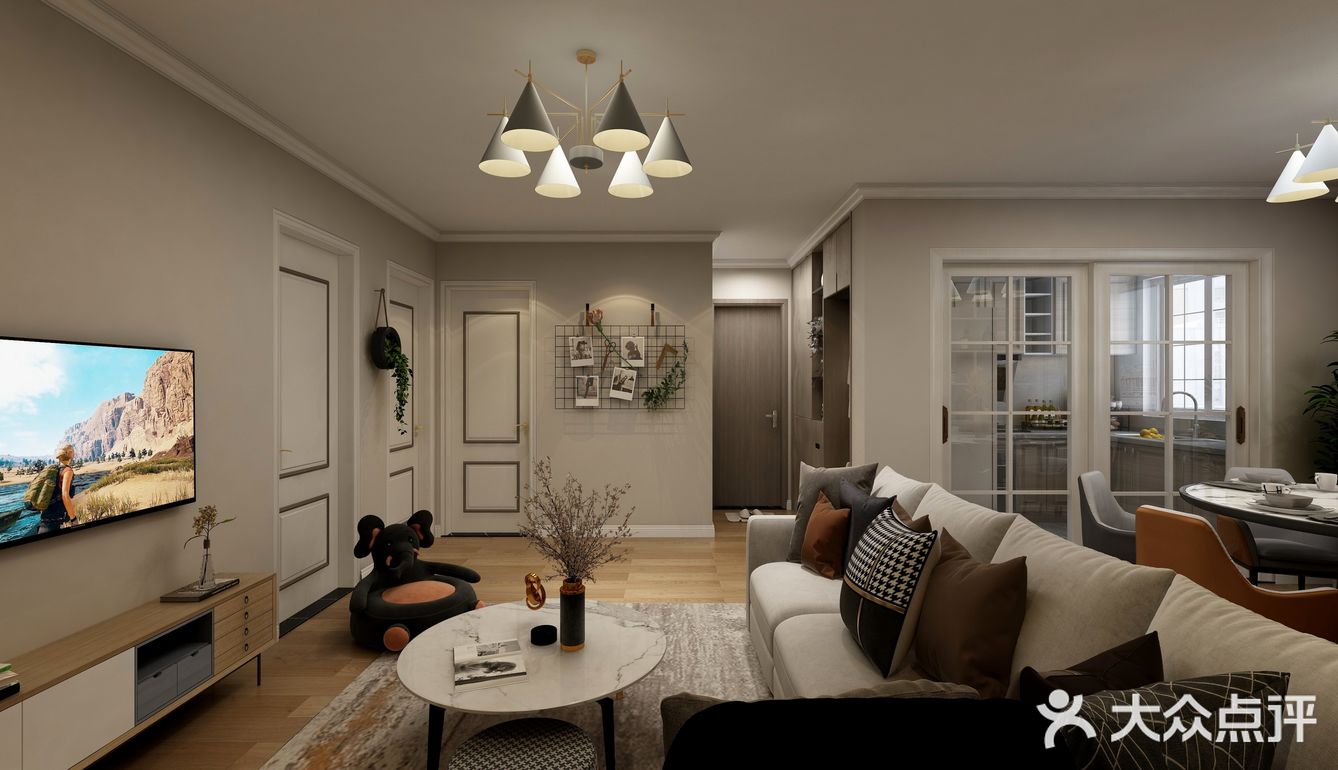 65㎡老年人宜家空间，父母喜欢的装修风格