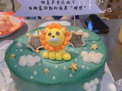 -咖咖熊蛋糕定制·蓝风车动物奶油