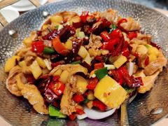 干锅爆炒肥肠-海泰食府·新鲁菜·家宴(总部基地店)