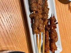 烤羊肉串-蚝翅·海鲜粥·烧烤·宁夏滩羊季(玉米楼店)