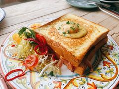 烟熏三文鱼吐司-Alimentari早午餐(安福路店)