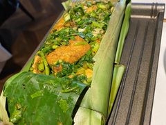 芭蕉叶包烧豆腐-沿途四季·云南菜(建外大街店)