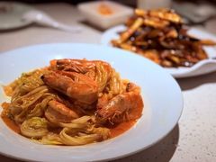 鲜虾烧白菜-船歌·鱼水饺青岛菜(金狮广场店)