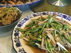 水芹菜炒豆干-锦江中华村农家乐饭庄