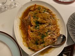 蒜蓉粉丝蒸红虾-醉辉皇上海之巅(上海中心大厦店)