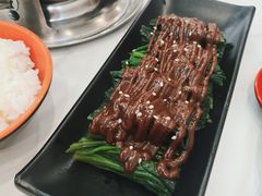芝麻酱菠菜-张妈台式锅烧(深大店)