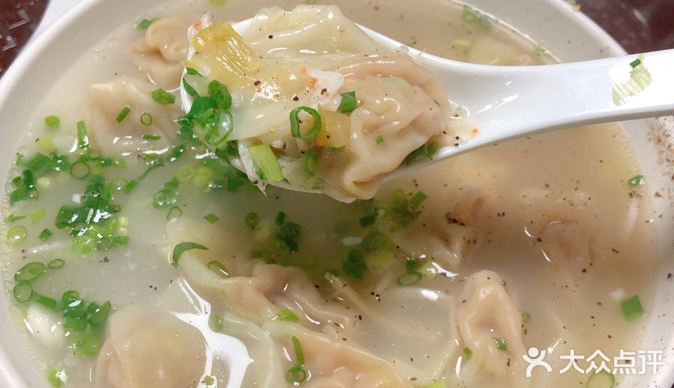 蚌埠标志性美食小吃雪园馄饨真是yyds