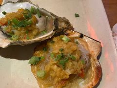 生蚝-路边摊小炉子烧烤