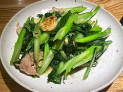 生炒广东菜心-潮粥荟·潮汕砂锅粥(朝阳大悦城店)