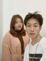 -I+造型烫发染发