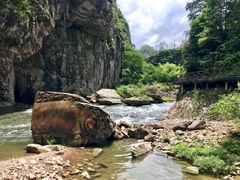 -楠溪江石桅岩