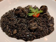 鲜墨鱼蛤蜊烩饭-IL Forno 意坊·意大利餐厅(花园店)