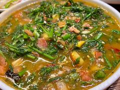 野番茄炒水蕨菜-老滇山寨•云南特色菜•地方菜•民族风情歌舞表演(金碧店)