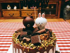 line巧克力蛋糕-半勺舒舒生日蛋糕店