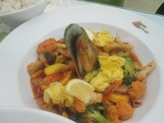 泰式滑蛋海鲜-营养素健康餐厅