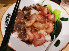 叉烧拼鸭肾饭-星仔记烧腊饭店(五山店)
