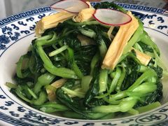 酒香腐竹炒菠菜-宁波状元楼酒店(和义路店)