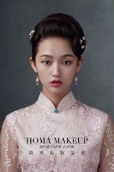 点击看大图 -荷玛高端新娘跟妆团队·彩妆培训