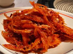 拌明太鱼丝-七八冷面·延边朝鲜族美食(欢乐谷店)