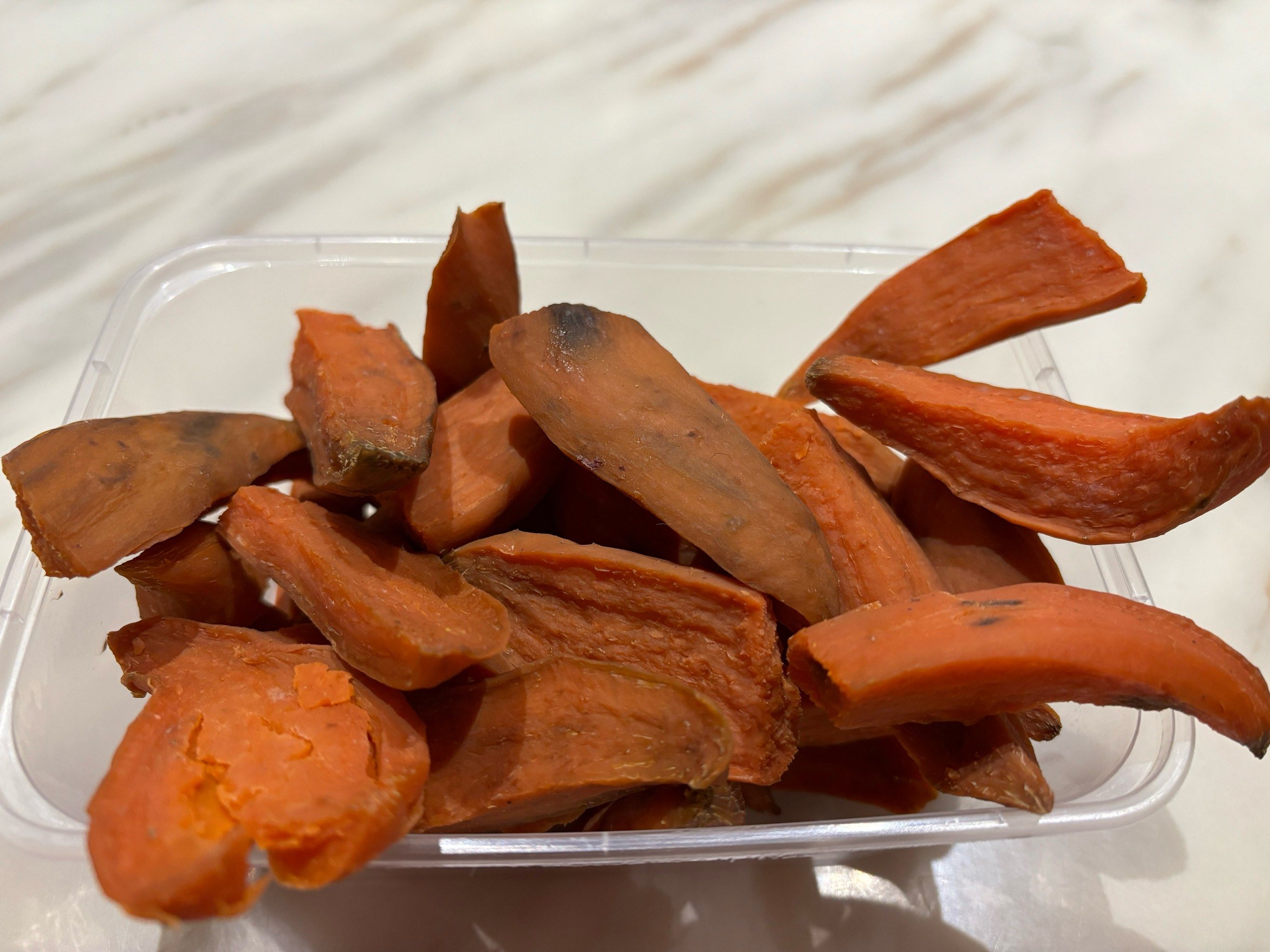 自己晒的红薯干