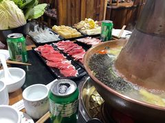 -果松木炭酸菜铜火锅·外婆参鸡汤